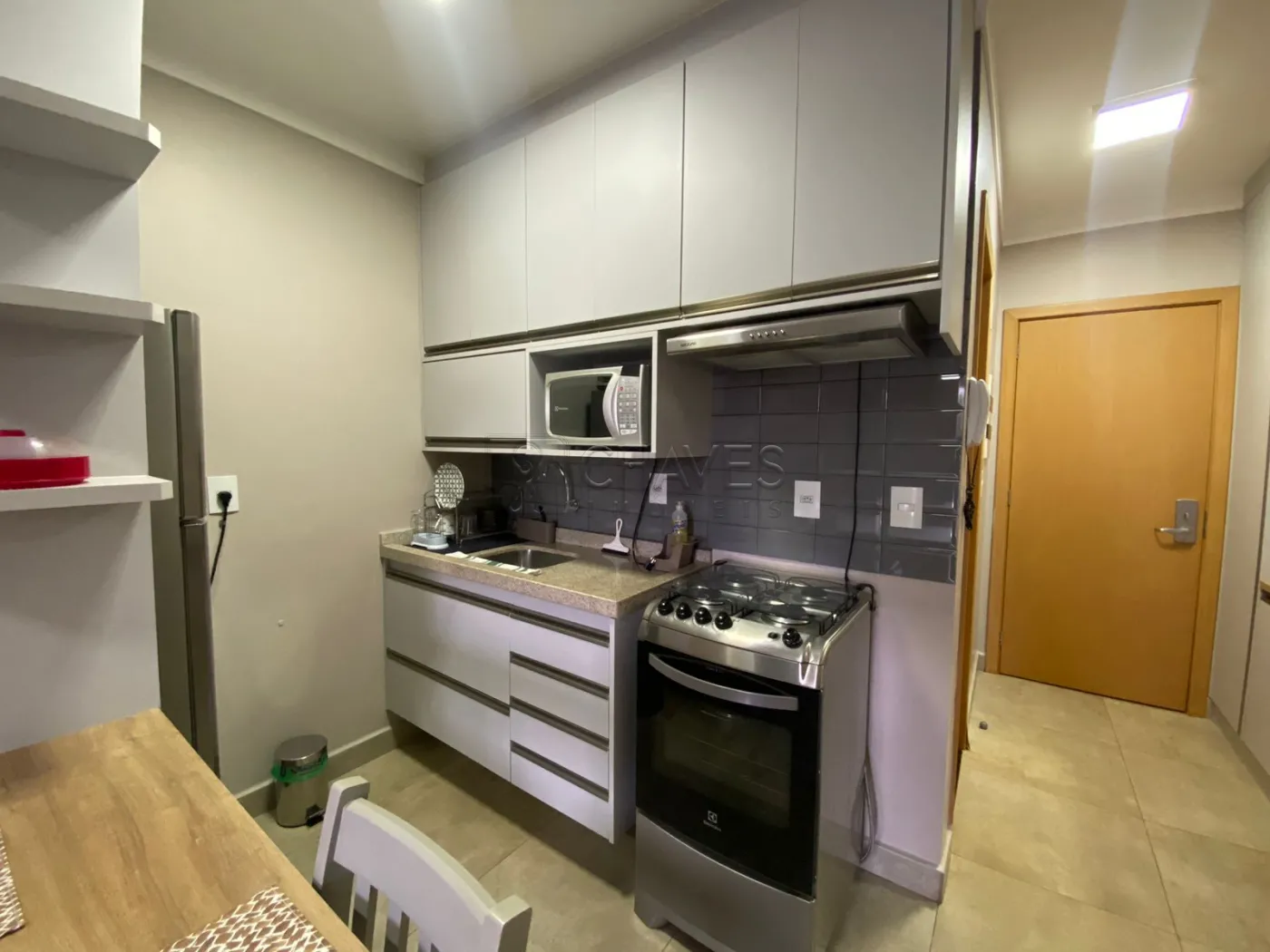 Flat mobiliado de 35 m² para alugar no Edifício Infinity Residencial, Zona Sul de Ribeirão Preto
 Alugar Apartamento / Flat em Ribeirão Preto R$ 2.060,00 - Foto 4