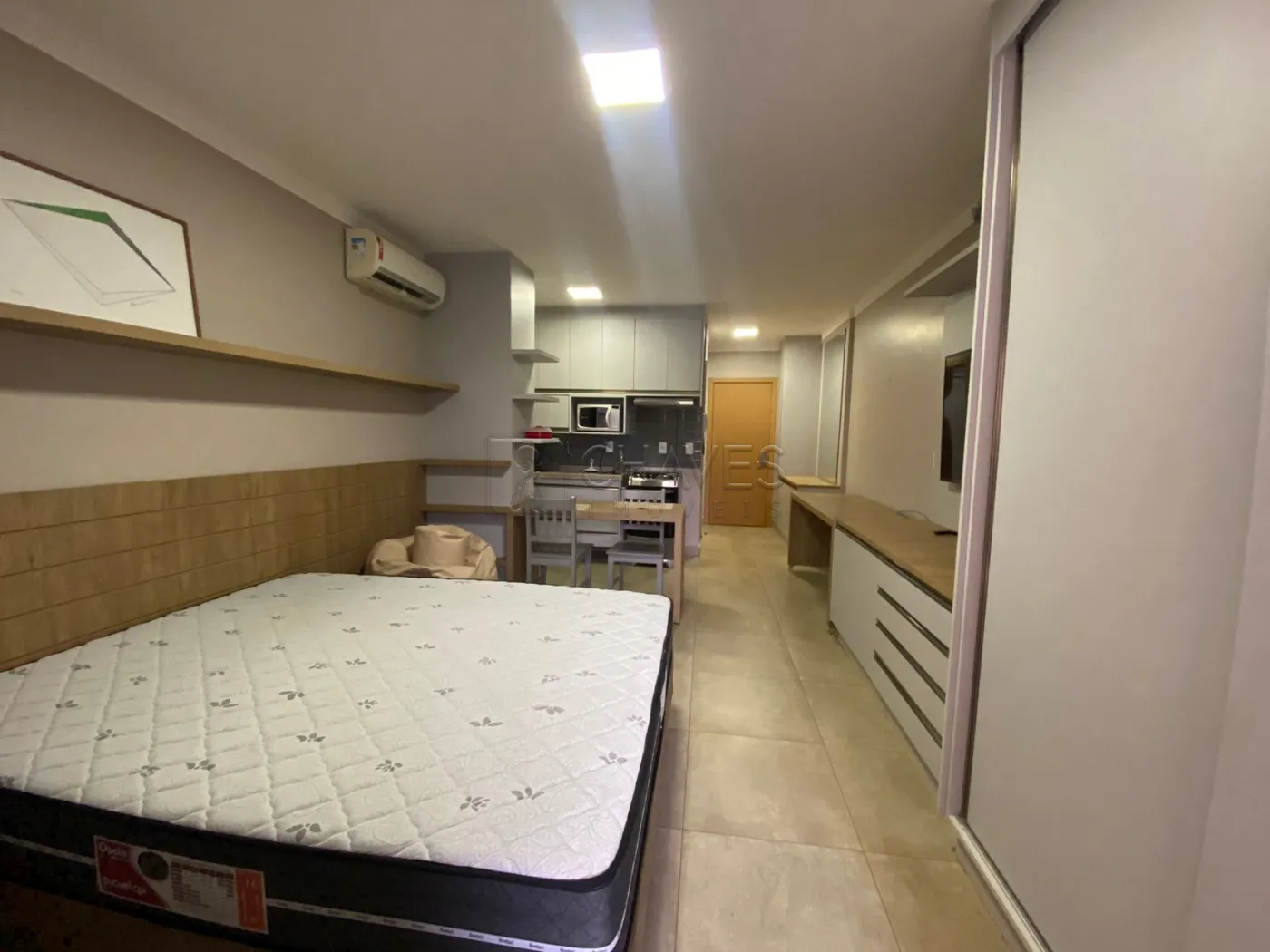 Flat mobiliado de 35 m² para alugar no Edifício Infinity Residencial, Zona Sul de Ribeirão Preto
 Alugar Apartamento / Flat em Ribeirão Preto R$ 2.060,00 - Foto 9