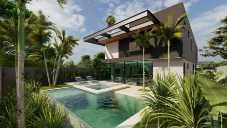 imagem 1 - Casa condomínio 4 suítes à venda no condomínio Reserva Santa Luisa, 388 m², Bonfim Paulista, Ribeirão Preto imagem 1 - Casa condomínio 4 suítes à venda no condomínio Reserva Santa Luisa, 388 m², Bonfim Paulista, Ribeirão Preto
