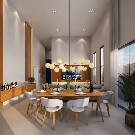 imagem 5 - Casa térrea de 3 suítes à venda no Condomínio Quinta dos Ventos,203m², Vila do Golf zona sul de Ribeirão Preto imagem 5 - Casa térrea de 3 suítes à venda no Condomínio Quinta dos Ventos,203m², Vila do Golf zona sul de Ribeirão Preto