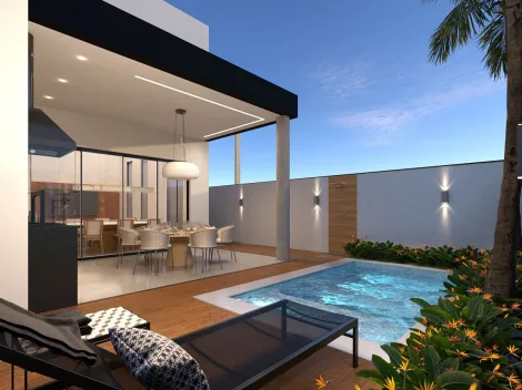 imagem 1 - Casa térrea de 3 suítes à venda no Condomínio Quinta dos Ventos,203m², Vila do Golf zona sul de Ribeirão Preto imagem 1 - Casa térrea de 3 suítes à venda no Condomínio Quinta dos Ventos,203m², Vila do Golf zona sul de Ribeirão Preto