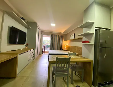 imagem 2 - Flat mobiliado de 35 m² para alugar no Edifício Infinity Residencial, Zona Sul de Ribeirão Preto imagem 2 - Flat mobiliado de 35 m² para alugar no Edifício Infinity Residencial, Zona Sul de Ribeirão Preto