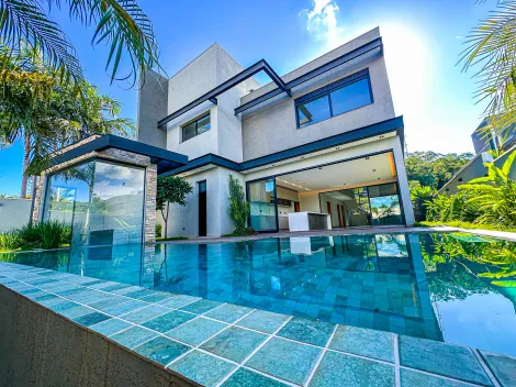 imagem 1 - Casa condomínio 5 suítes à venda no Condomínio Alphaville  III, 416,90 m², Bonfim Paulista, Zona Sul de Ribeirão Preto imagem 1 - Casa condomínio 5 suítes à venda no Condomínio Alphaville  III, 416,90 m², Bonfim Paulista, Zona Sul de Ribeirão Preto
